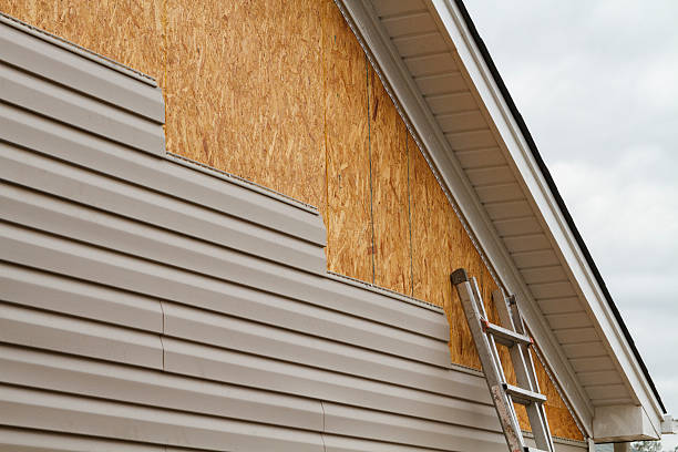 Professional Siding Installation technician working in Westlake, OH